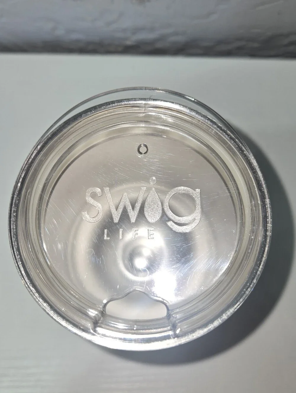 Swig Life Metallic Rose Gold 12oz Insulated Wine Tumbler